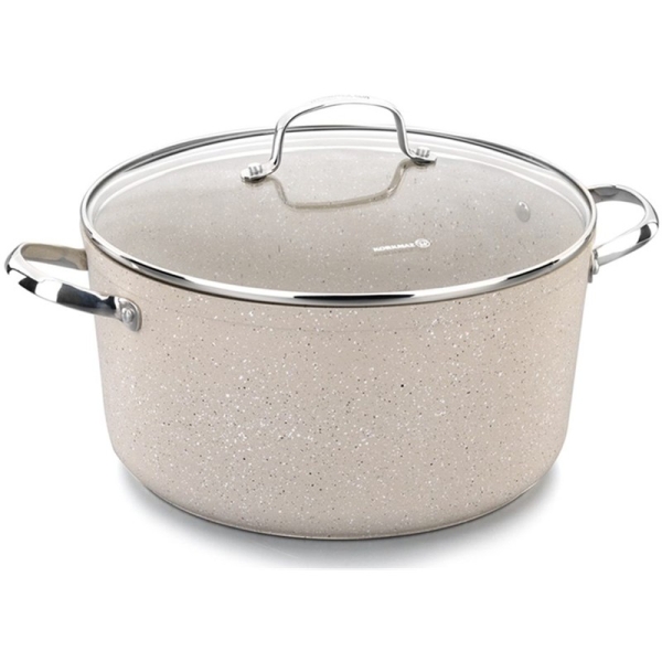 Korkmaz Kochtopf Tencere Granita Alu 28x14 cm A1262