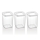 VIP Ahmet KARE Vorratsdosen Set 3tlg in WeißTransparent 3x1000ml