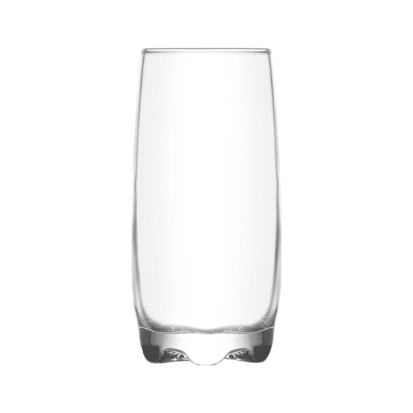 LAV Trinkgläser Set Adora 390ml 3er Set aus Glas für Longdrinks Wasser Saft Cocktails Adora