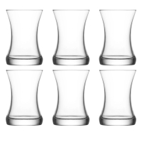 Türkische Teegläser Zen 6er Set 155ml Lav